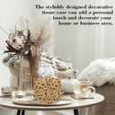 Halloween Bats Leather Tissue Box Cover, Tissue Box Cover Square, Decorative Facial Paper Organizer for Bathroom, Vanity, Home Office Car Decorations - A04