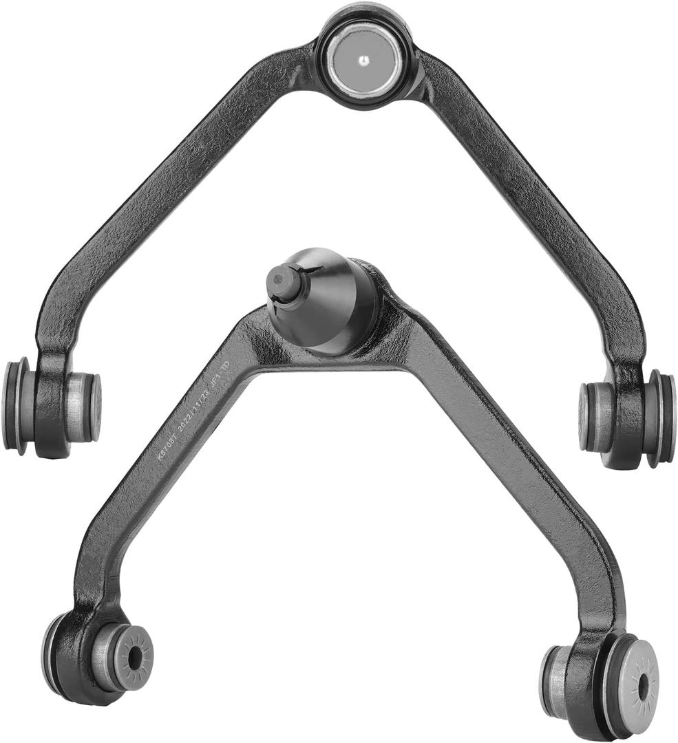 Front Upper Control Arm w/Ball Joint for 95-05 Ford Explorer Sport Trac, 98-11 Ford Ranger, 98-08 Mazda B3000 B400, 97-00 Mercury Mountaineer, 1-Piece Design Torsion Bar Suspension 2PC