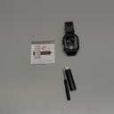 MioHHR Stainless Steel Watch Case with Bands Compatible with Apple Watch Band 46mm Series 11 10, Metal Cover Bumper with iWatch Bands for Apple Watch Series 11/10 46mm, Black