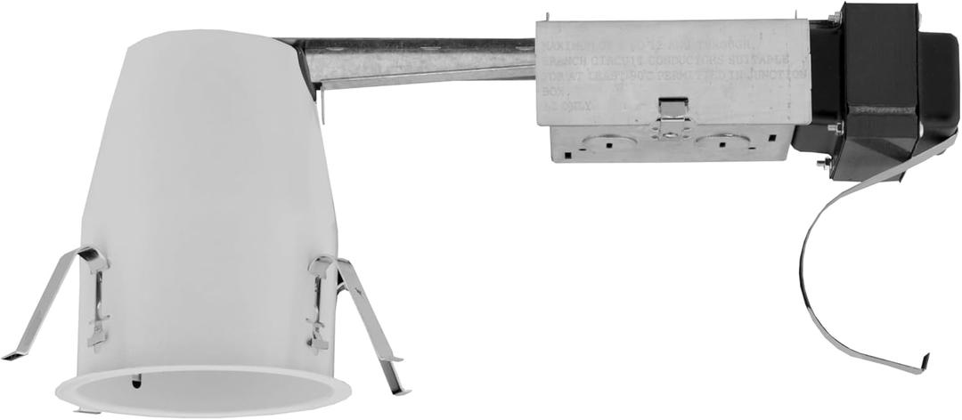 NICOR Lighting 4- Inch Remodel Lo-volt Airtight Housing Non-IC, White