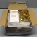 175 Plastic Dinnerware Set Gold Disposable Dinnerware Set for 25 Guests Include 50 Plastic Plates 25 Silverware Set 25 Cups and 25 Napkins for NewYear Party Wedding Birthday