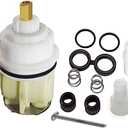 ALITZ RP32104 Shower Cartridge Replacement for Delta Monitor 1700 Series (1998–2005), Upgraded Brass Stem, Fix Leaks & Restore Water Pressure, Compatible with Delta Tub/Shower Faucets