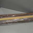 DEZ FURNISHINGS Cordless 2" Signature Faux Wood Blind, 31.5" W x 72" H, Bark Brown