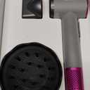 SHRATE Professional High Speed Ionic Hair Dryer | Ultra-Fast Drying | 500 Million Negative Ions | Low Noise | 160000 RPM | Compact Blow Dryer with Magnetic Diffuser for Faster Drying All Hair Types (Grey)