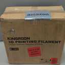 Kingroon PLA 3D Printer Filament, Dimensional Accuracy +/- 0.02 mm, 1 kg Spool(2.2lbs), 1.75 mm,White