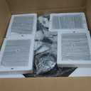 Wellmet Crystal Chandeliers for Dining Room Light Fixture, 6 Lights Farmhouse Chandelier, Modern Pendant Lights for Living Room, Kitchen Island, Bedroom, entryway, Hallway, Gold Teak, W-21.65 (Smoke Grey)