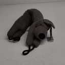 Marwood Under Door Draft Stopper Decorative Wind Stopper 30 inch for Door & Window, Weighted Animal Air Draft Stopper Snake Noise Blocker for Bottom of Door with Hanging Loops -Brown Dog