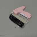 Stitch for Clothes, Handheld Stitch Quick Clothing Fixer, Portable Tagging for Home & Retail Use, Includes 6 Needles,1000 Black & 1000 White Fasteners (Pink,1pcs+2000tag)