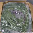 Jutom 4 Pcs 9 Feet Christmas Norfolk Pine Garland Realistic Artificial Faux Greenery Cedar Garland for Mantle Holiday Indoor Outdoor Fireplace Winter Christmas Decorations