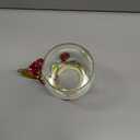 Guon-Wuvl Stocking Stuffers For Women Mom Perfect Christmas Valentines Day Gifts Glass Enamel Coffee Tea Mug Birthday Presents For Her Girlfriend Wife From Daughter Son (Rose Red Coffee Cup, 11 OZ)