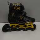 LIKU Unisex Fitness Inline Skates (Men 6/Women 7, Gold)