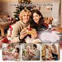 Uamector Silk Eye Mask for Sleeping, Adjustable & Super Soft Sleep Mask, Breathable Blindfold for Men & Women, Perfect Light Blocking for Night, Travel, Nap, Yoga, and Meditation (Pink)