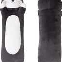 Kashabawangzi 36inche Long Husky Body Throw Pillow Soft Husky Stuffed Animal Pillow for Kids, Cute Long Dog Stuffed Animal for Girls Girlfriend