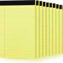 10 Pack Yellow Legal Pads 8.5 x 11 College Ruled Note Pads Lined Writing Paper Pads Yellow Paper 8.5 x 11 Pads of Paper 30 Sheets per Writing Tablets Lined Legal Notepads for Home, Office