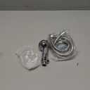 Shampoo Bowl Hose and Sprayer, 1/2 Nut Stainless Steel Salon Sink Hose with Spray Head Replacement Part to Attach Shampoo Bowl Faucet Vacuum Breaker, Dual Sprayer Model, One Click Water Stop Button