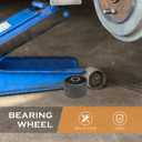 Mikikit Jack Wheel Replacement Front Bearing for Dual Pump Jack Horizontal Accessory 3.14X3.14X1.96 Inch Industrial Use Stable Durable