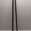 Shower Curtain Rod Heavy Duty Tension 48-74 Inch Black