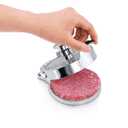 New Star Foodservice 36466 Aluminum Adjustable Hamburger Press, 4-1/2" Diameter, Silver