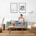 16x24 Frame Black – Aluminum Poster Frame with Real Glass, 12x18 Picture Frame with Mat or 16 x 24 Without, Large Metal Wall Frame for Photos & Artwork