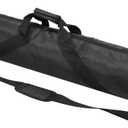 PATIKIL Tripod Carrying Case, 39.4" x 7.1" Heavy Duty Oxford Cloth Padded Tripod Bag with Adjustable Shoulder Straps and Handles for Light Stands Umbrellas Tripods Mic Speaker Stand, Black
