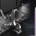 [2 Pack] for iPhone 16/16 Plus Camera Lens Protector, 9H Tempered Glass Metal flat Covering Design, Anti-Fingerprint Camera Cover, Ultra HD Clarity, Military Grade Protection, Purple