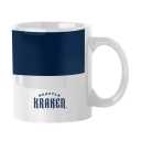 Seattle Kraken 11 Oz Color block Sublima Ted Mug