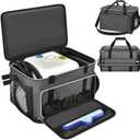 Storage Bag Compatible with Dupray Neat & Neat Plus Steam Cleaner, Large Carrying Case with External Extension Pole Holder, Heavy-Duty Organizer for Dupray Steam Cleaner Accessories (Bag Only)