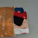 INNERSY Women's High Cut String Bikini Panties Stretchy Sexy Cotton Underwear 6-Pack (Large)