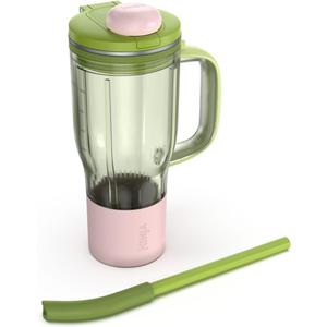 Ninja BlendBOSS | Personal Smoothie Tumbler | 26oz Travel Tumbler w/Leakproof Lid, Detachable Straw & Integrated Chug Spout | Dishwasher Safe & BPA Free | Watermelon Bubble Gum | XSKDB326LSGN| 2025