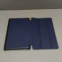 Case for 10inch Tablet 2023,Slim PU Shell Cover Case with Auto-Wake/Sleep. Not for TCL ipad 10inch Tablet. (Navy Blue)