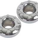 KARPAL 2Pcs Front Wheel Center Hubcap Compatible with 2005-2018 Ford F-350, Dually 4x4 Open, Replacement 5C3Z1130TA