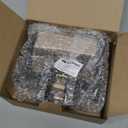 Privacy Door Levers, 6 Pack Matte Black Door Handles, Keyless Interior Door Knobs with Lock for Bedroom Bathroom, Heavy Duty Square Door Lock, Reversible for Left-Right Handled Doors