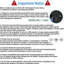 19V 3.42A Power Supply Adapter, 19V Laptop Charger, fit for DC 19Volt for Acer Asus Lenovo Gateway Toshiba Laptop, 19Vdc Samsung LG TV Monitor, for DC19V JBL Speaker Charger Cord.