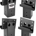 Mofeez Outdoor 4x4 Compound Angle Brackets for Deer Stand Hunting Blinds Shooting Shack (Set of 4)