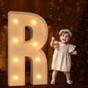 3FT Marquee Light Up Letters - Large Marquee Letters for Baby Shower, Birthday Party, Wedding Decor & More