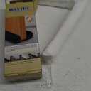 MAXTID White Door Draft Stopper Adjustable 32, 34, 36, up to 38 Inches Double Sided Draft Blocker Sound Proof Door Noise