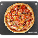 VEVOR Pizza Steel, 16" x 14.5" x 1/4" Pizza Steel Plate for Oven, Pre-Seasoned Carbon Steel Pizza Baking Stone with 20X Higher Conductivity, Heavy Duty Pizza Pan for Outdoor Grill, Indoor Oven