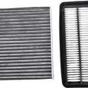 Cabin & Engine Air Filter for CR-V 1.5L (2017-2022), Civic 1.5L (2016-2021). Replacement for CP182, CF11182, CA12050, 042-1901