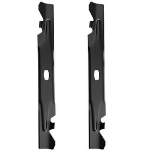 490-110-C203 742P05510-X Mulching Blades 46 inch Set Replacement for 74205510X, 742-05510-X, 742P05510X, 742P05510-X, 46" Decks Compatible with Bolens, Cub Cadet, TroyBilt, Craftsmann. -2 Pack.