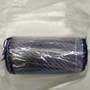Jecery 9.84 ft x 3.94" Carbon Fiber Fabric Roll Pure Fabric Carbon Fiber Sheet 2 x 2 Twill Weave 3k/220g for Cars for Structural Reinforcement on Concrete Walls, Basements, Boats(Blue)
