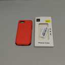 X-belmox Heavy Duty Phone Case for iPhone SE 2022 (3rd Gen) with Glass Screen Protector, 3 in 1 for iPhone SE 2020 Case [Shockproof] Rugged Protective [Drop Proof] iPhone 7/8 case 4.7" -Red/Black