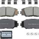 Wagner QS ZD1210A Disc Brake Pad Set, Slotted for Enhanced Performance, Fits 20142019 Toyota Corolla