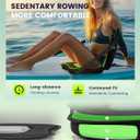 BRANTMAKER Kayak Seats with Back Support, Paddle Board Seat, Universal Thicken Cushion for Inflatable Paddleboard, Sup, Canoe, Ocean Kayak