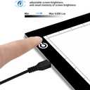 ME456 A4 LED Light Box 9x12 Inch Light Pad Only 5mm Ultra-Thin USB Power Light Table for Tracing, Tattoo Transferring, Drawing, Streaming, Sketching, Animation, Stenciling, Diamond Art Painting