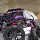 Electric Chair Lift for Senior, Remote Control Floor Lift with Padded Backseat, Bathtub Lift Elderly from Floor, Net Weight 24 LBS, Support Max 308 LBS, Safety and Waterproof Design, Include Charger (Purple01)