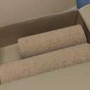 Navaris Cork Roller - Fitness Sport Yoga Cork Tube for Legs, Back, Muscles - Medium, 4 x 18"
