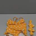 Mioglrie Toddler Baby Girl Swimsuit Infant Bathing Suits Summer Beach Swim Suit Newborn One Piece Swimwear for Girls (0-3 Months, Yellow)