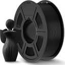 JAYO PLA+ Filament 1.75mm, PLA Plus 3D Printer Filament 1.1KG, Dimensional Accuracy +/- 0.02mm, Neatly Wound Filament, Toughness 3D Printing Filament, 1.1 kg Spool(2.42 LBS), 363 Meters, PLA+ Black