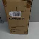 UNIKOME Queen Comforter Set Gray/Light Gray - Ultra Soft Boho Pintuck Down Alternative Bedding Set for Winter, All Seasons, 3 Pieces Lightweight Warm Pinch Pleat Bed Set with Comforter, 2 Pillowcases