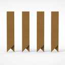 Corten Steel Landscape Edging Connector – Durable for 6" & 8" Lawn Edges – Perfect for Home Gardens, Parks, and Pathways – Ideal for DIY Enthusiasts & Landscaping Professionals